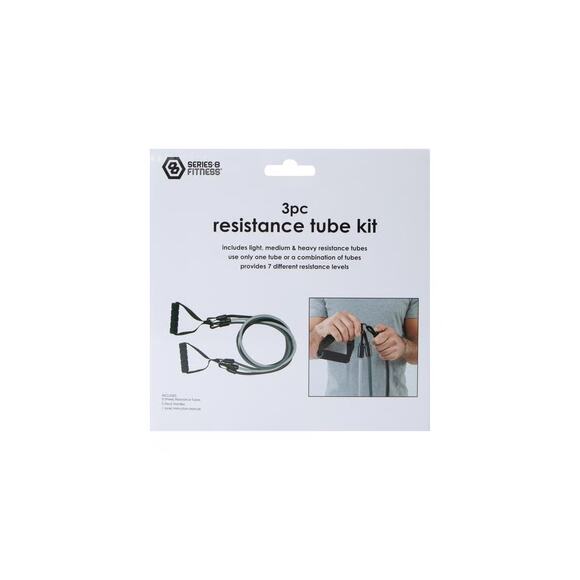 Series-8 Fitness Series-8 Fitness Resistance Tube Kit 3-Piece - Picture 2 of 3